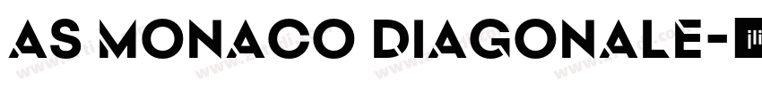 AS Monaco Diagonale字体转换